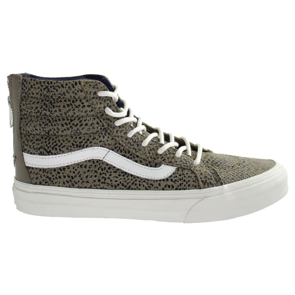 Vans SK8-Hi Slim Zip Womens Brown Trainers