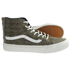 Vans SK8-Hi Slim Zip Womens Brown Trainers