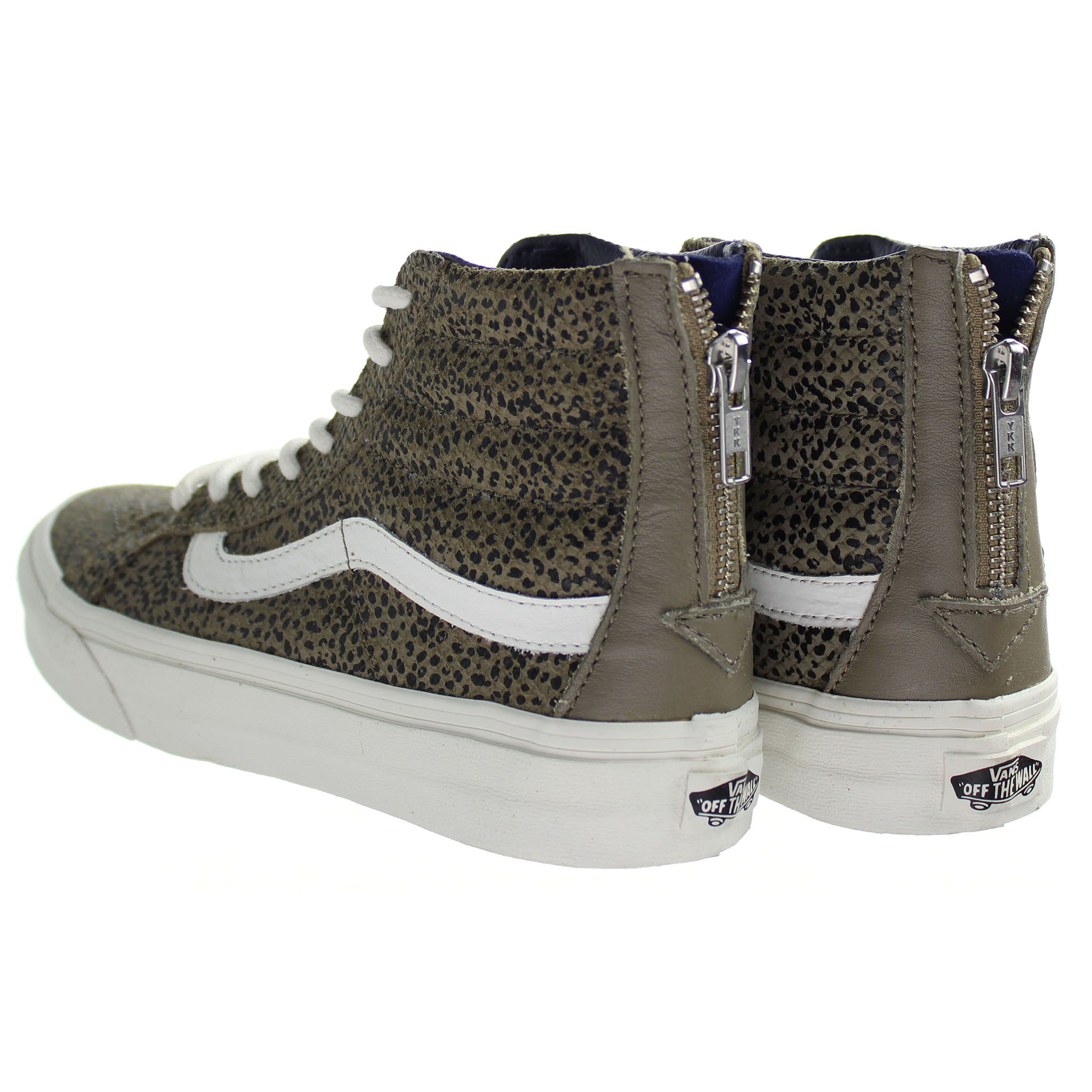 Vans SK8-Hi Slim Zip Womens Brown Trainers