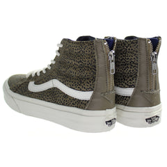 Vans SK8-Hi Slim Zip Womens Brown Trainers