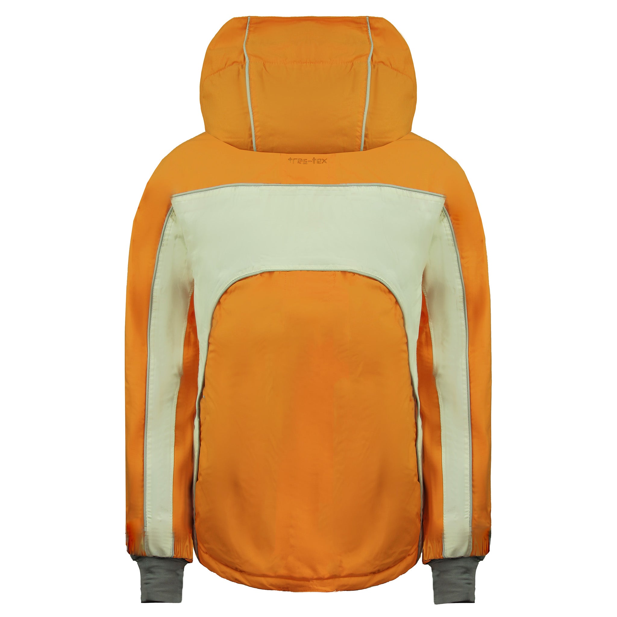 Trespass Long Sleeve Zip Up Waterproof Orange Junior Jacket ZY4023 MANDARIN